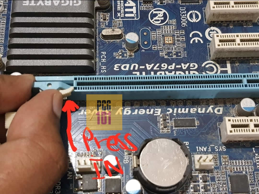 How to Unlock PCIe Slot Clip, Lock, Latch? PC Guide 101