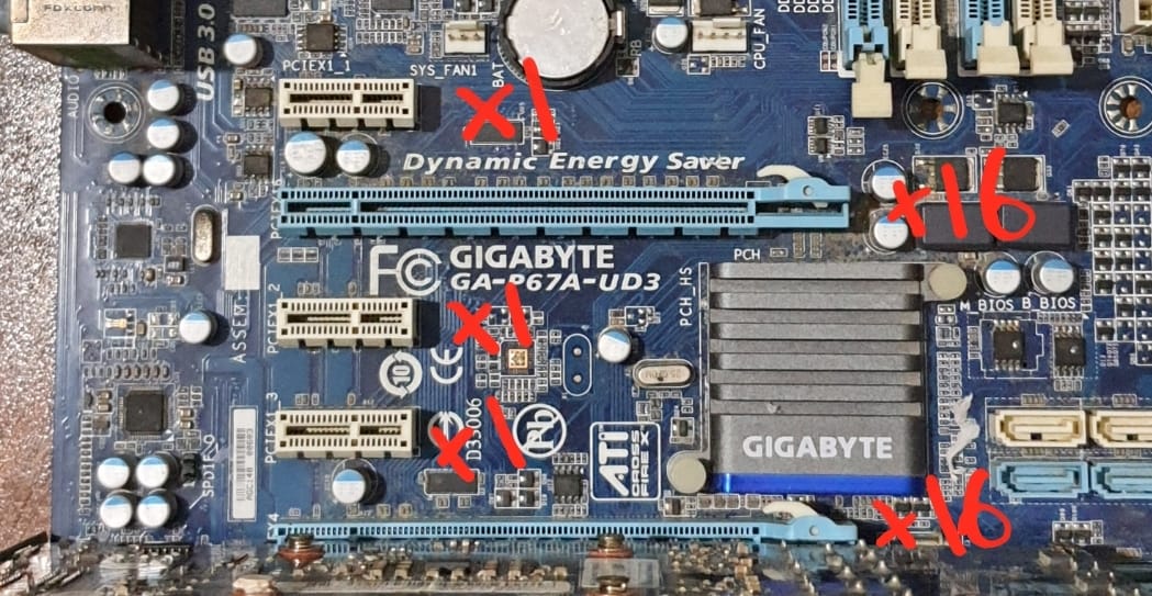 Pci e x1 что можно подключить