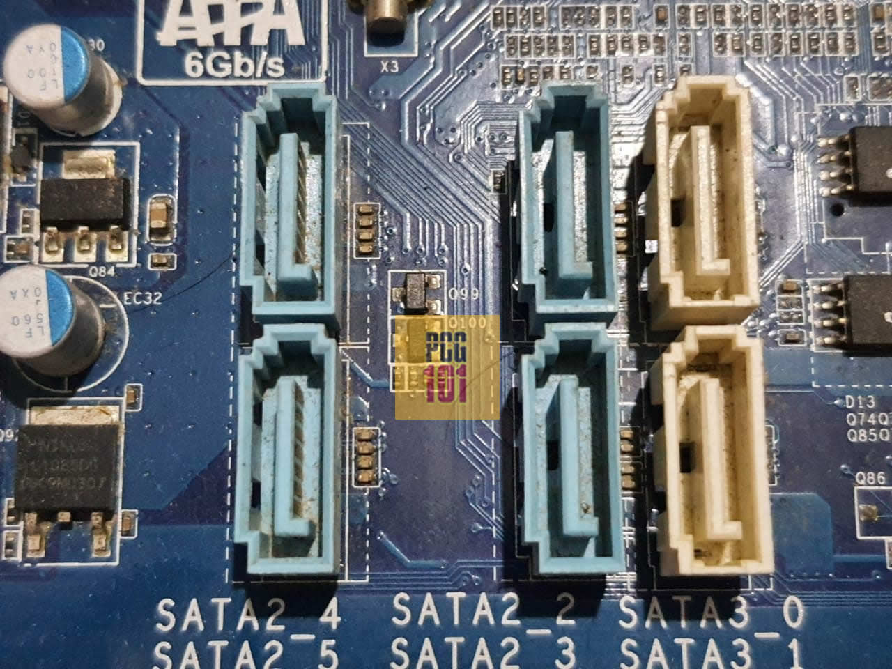 What Does a SATA Port Look Like? - PC Guide 101