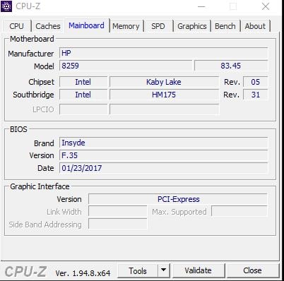 how to find out motherboard model number