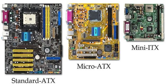 motherboard form factors