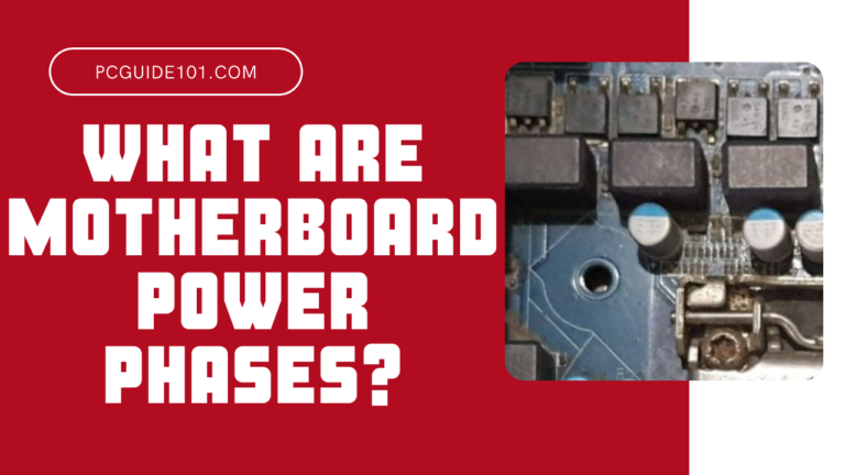 What are motherboard power phases