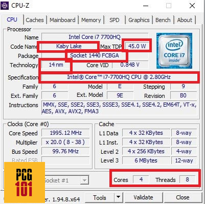 Checking Out What CPU You Have Using CPU-Z