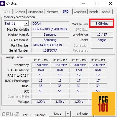 SPD CPU-Z