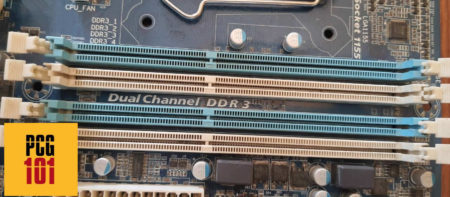 DDR3 RAM Slots motherboard