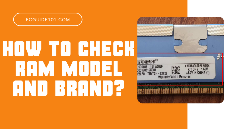 how to check ram model and brand featured
