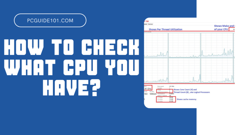 How to check what cpu you have