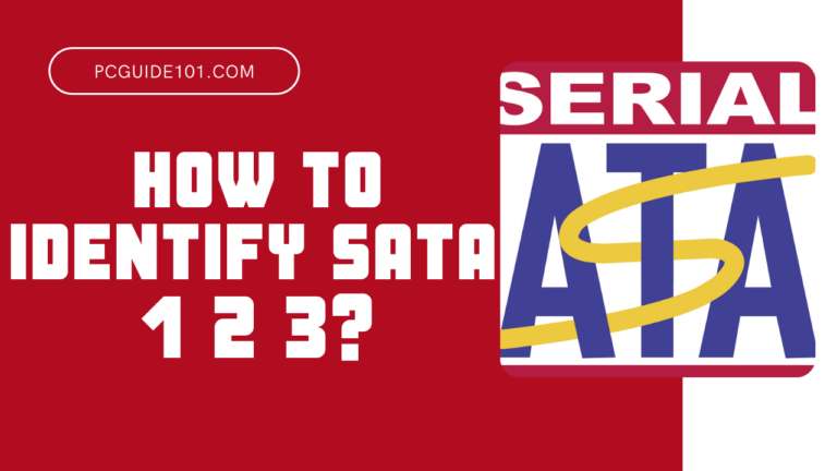how to identify SATA 1 2 3