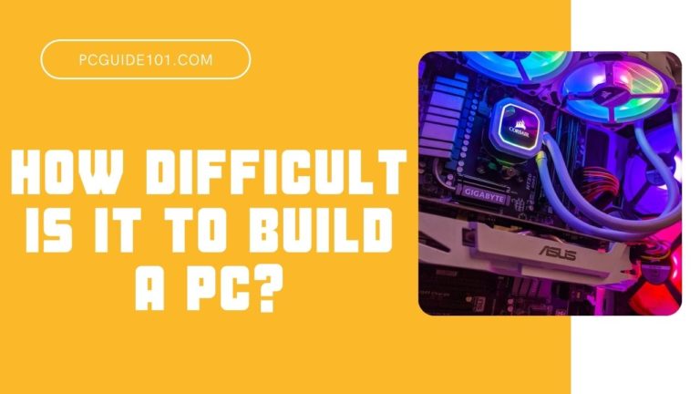 how difficult is it to build a pc