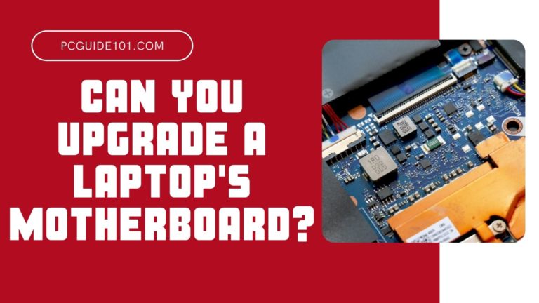 can you upgrade a laptops motherboard featured