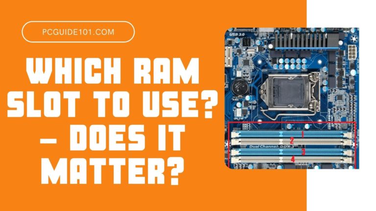 Which ram slot to use