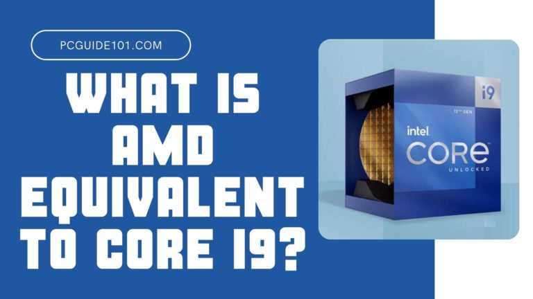 WHAT IS AMD EQUIVALENT TO INTEL CORE I9