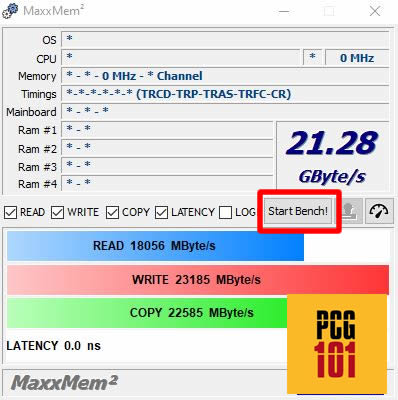 maxxmem test ram