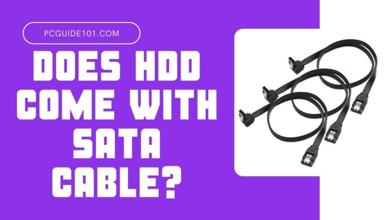 does hdd come with sata cable featured