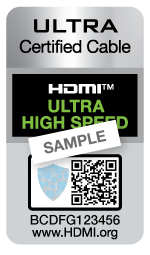 HDMI Ultra High Speed