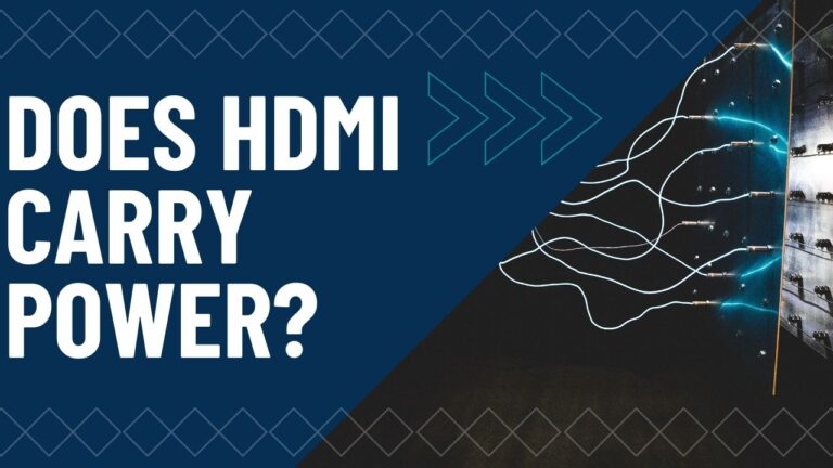 does hdmi carry power featured
