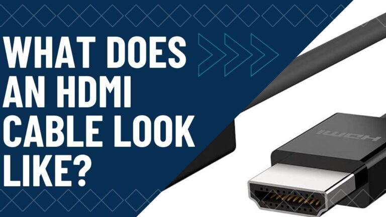 What does an HDMI cable look like