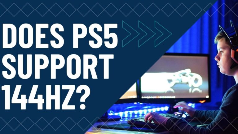 Does ps5 support 144hz refresh rate