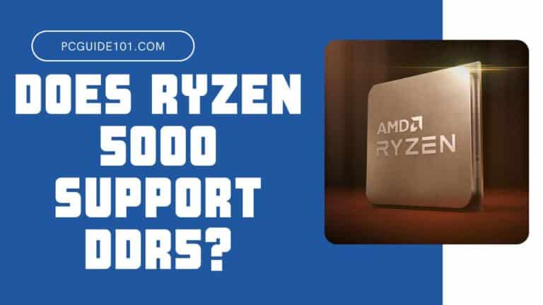 does ryzen 5000 support ddr5 featured
