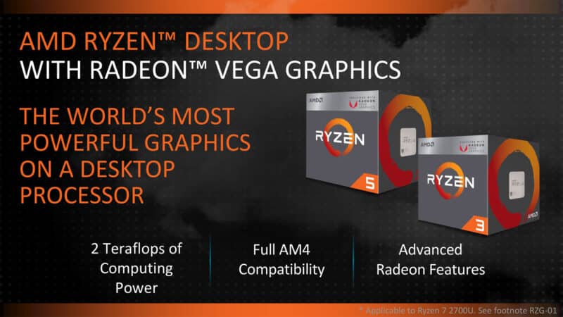 AMD Ryzen Radeon Graphics Vega