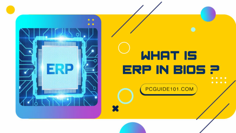 Understanding ERP in BIOS